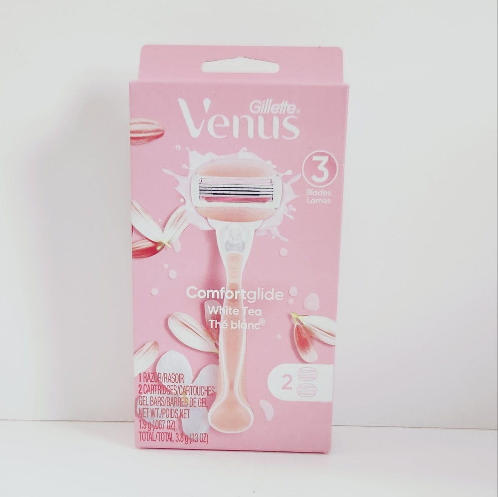 🐢2/$15 Gillette Venus ComfortGlide White Tea Women's Razor